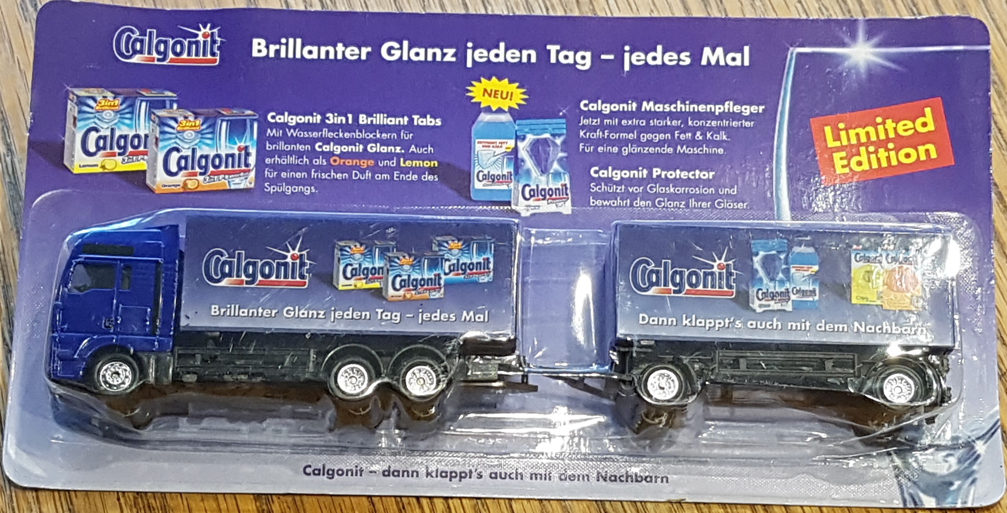 Calgonit Werbetruck Lastzug Limited Edition OVP