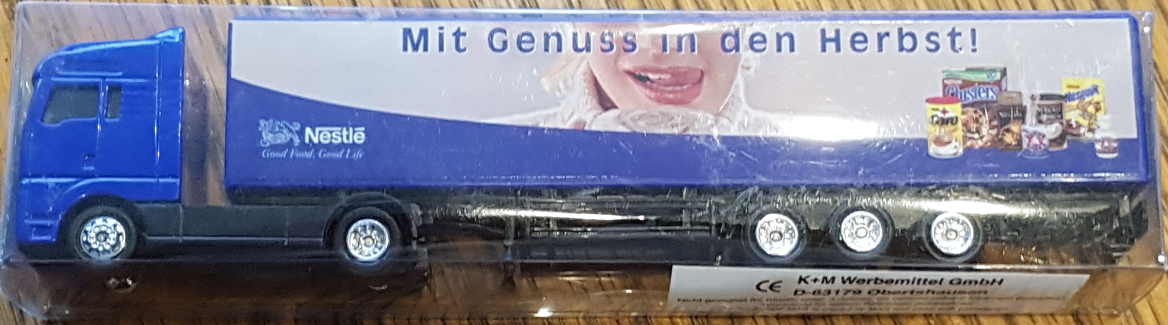Nestlé Werbetruck Mit Genuss in den Herbst Sattelzug OVP