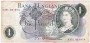 1 Pound Banknote - Series-C F