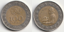 100 Escudos Portugal 1990  Pedro Nunes  Bimetallmünze - Umlaufgeld