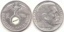 2 Reichsmark Deutsches Reich 1937 Paul von Hindenburg E