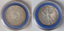 5 DM Silber-Umlaufmünze 1956 J  VZ-ST
