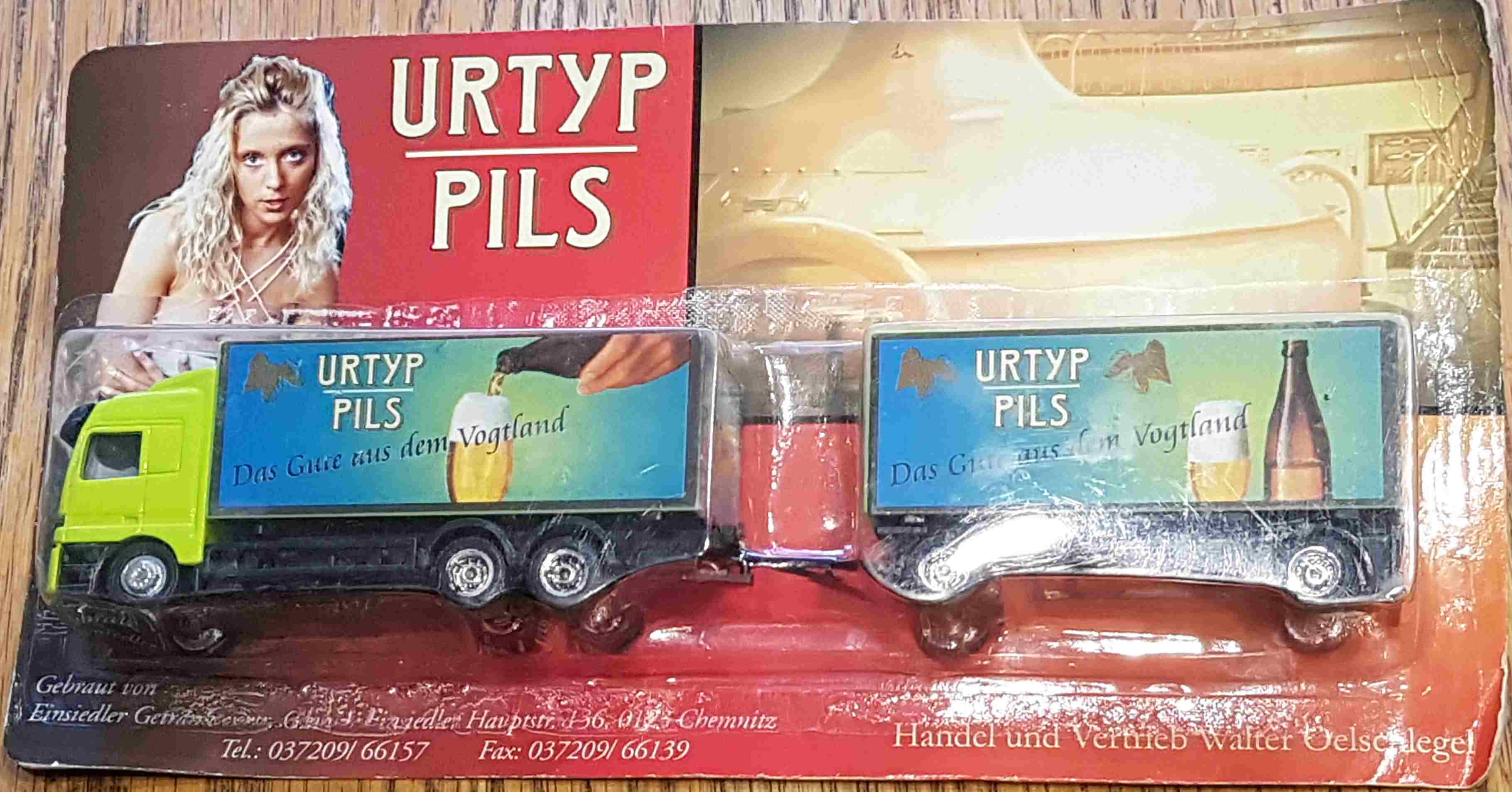 Urtyp Pils Das Gute aus dem Vogtland Werbetruck Lastzug OVP