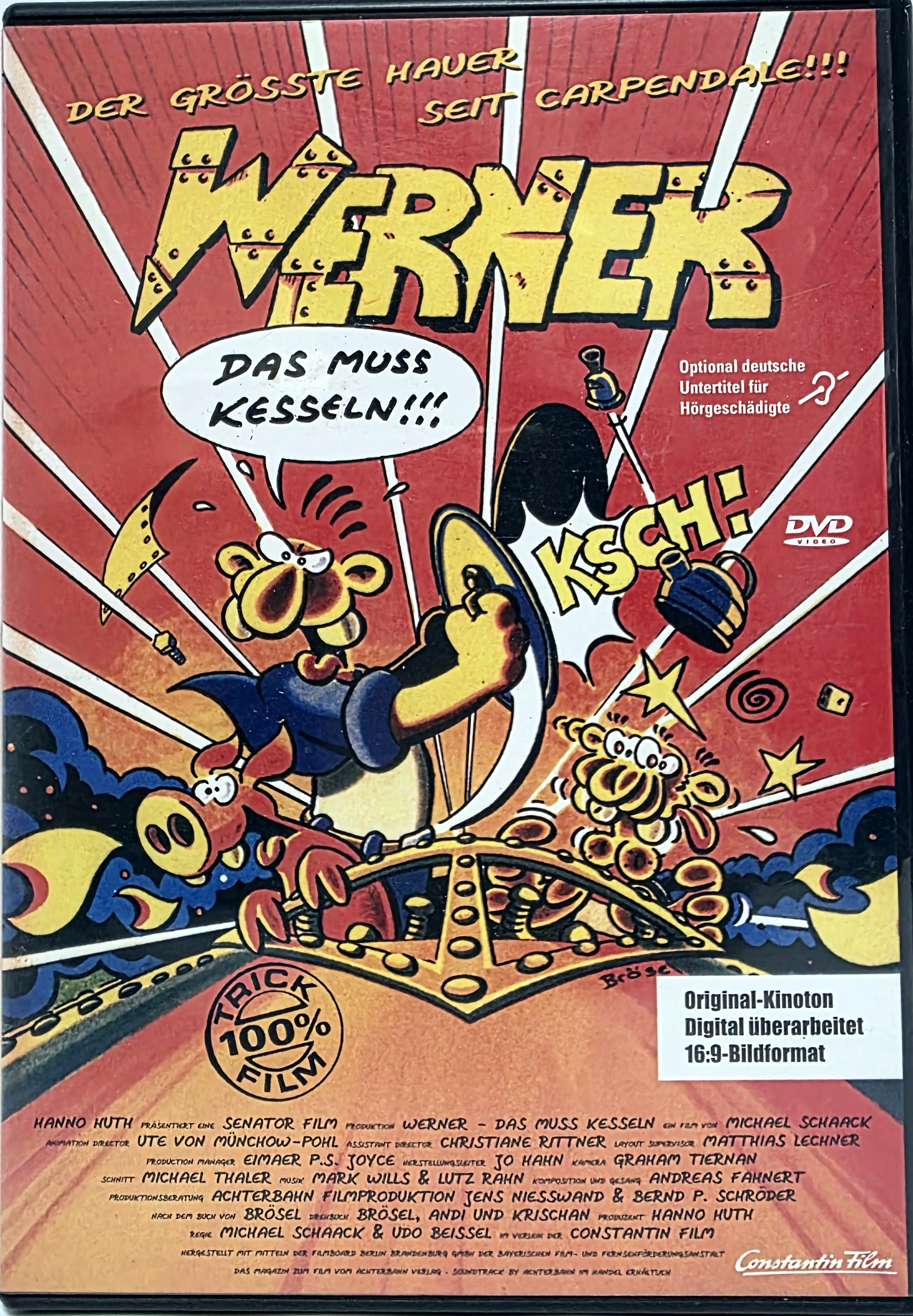 Werner – Das muß kesseln!!! – DVD